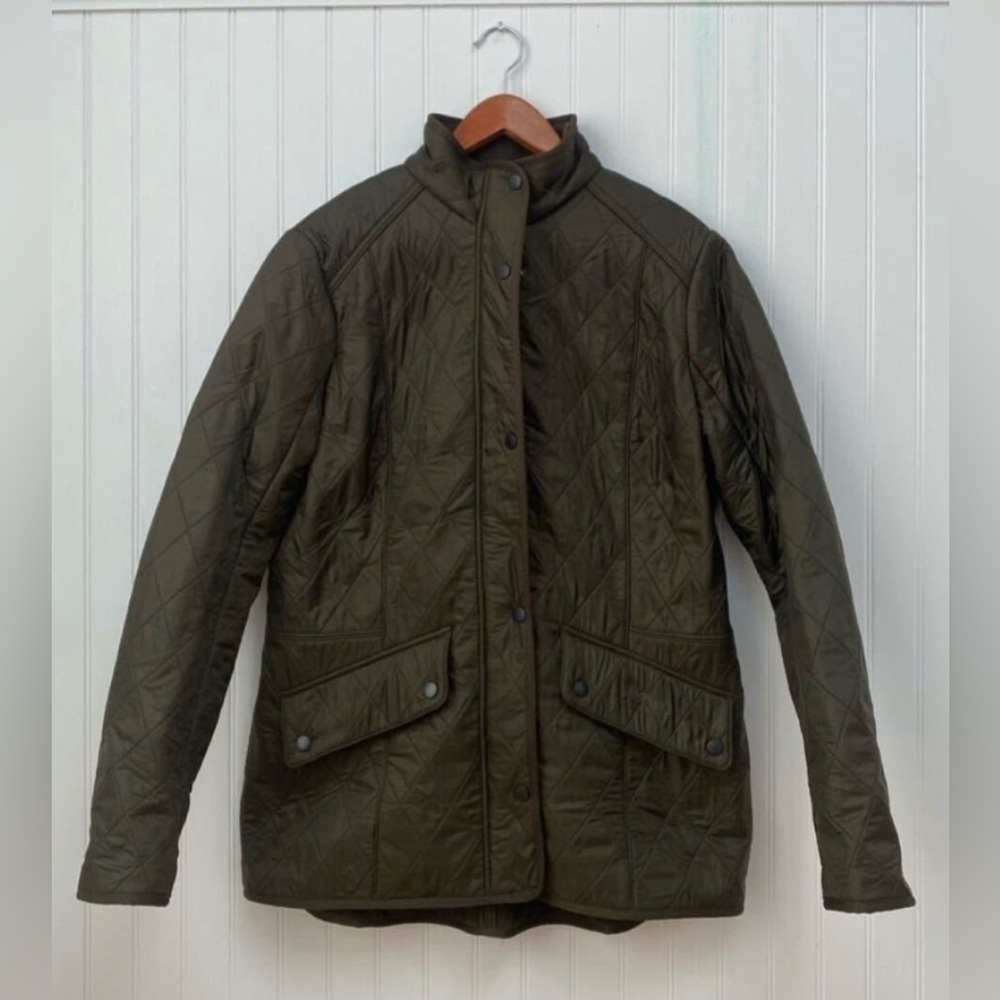 Barbour Olive Quilted Women's Jacket